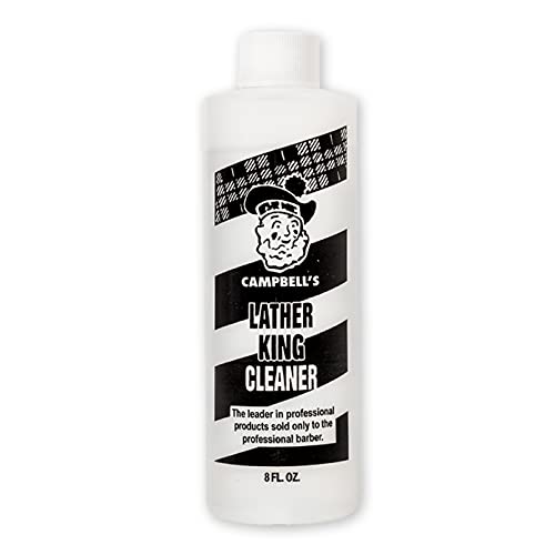 Campbell’s Original LatherKing Machine Cleaner Solution, Cleaner for Hot Lather Machine, Professional Shaving Supplies and Equipment, 8 Ounces