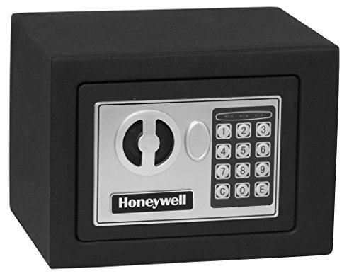 Honeywell Safes & Door Locks 5005 Steel Security Safe with Digital Lock, 0.17-Cubic Feet, Black