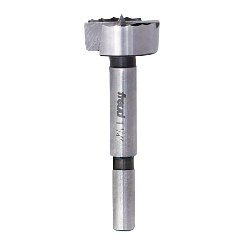Freud PB-0025: Precision Shear Serrated Edge Forstner Drill Bit 3-1/2-inch, 7/16-Inch Precision Forester Bit