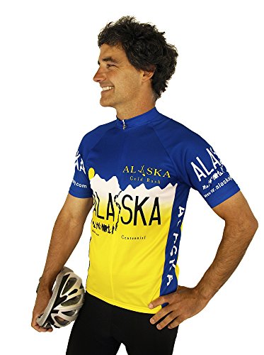 Free Spirit Wear Alaska Gold Rush Cycling Jersey – Large