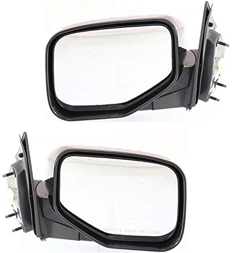 Kool Vue Set of 2 Mirror Compatible with 2006-2014 Honda Ridgeline Driver and Passenger Side HO1320229, HO1321229