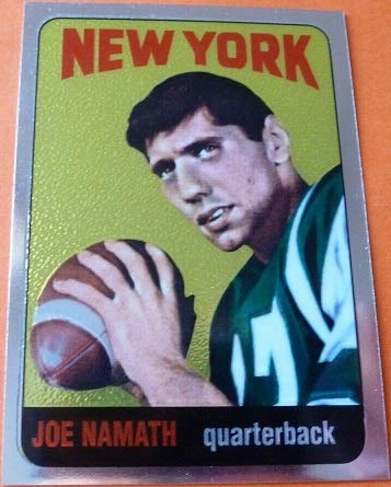 2012 Topps Chrome Rookie Reprint Football Rookie Card #122 Joe Namath