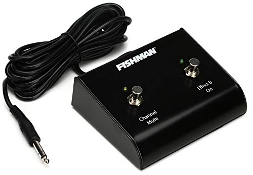 Fishman Dual Foot Switch for Loudbox Amplifiers Black, 8.00 x 10.00 x 6.00 inches