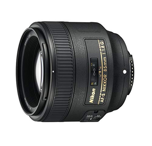 Nikon 85mm f/1.8G AF-S FX Nikkor Lens – (Renewed)