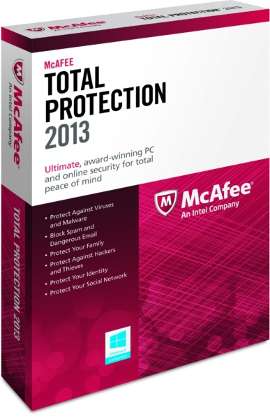 McAfeeTotal Protection 3PCs 2013