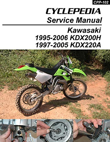 1995-2006 Kawasaki KDX200H / 1997-2005 KDX220A Service Manual