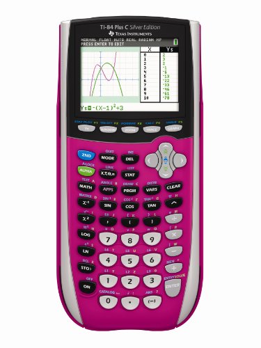 Texas Instruments TI-84 Plus C Silver Edition Graphing Calculator, Pink | The Storepaperoomates Retail Market - Fast Affordable Shopping