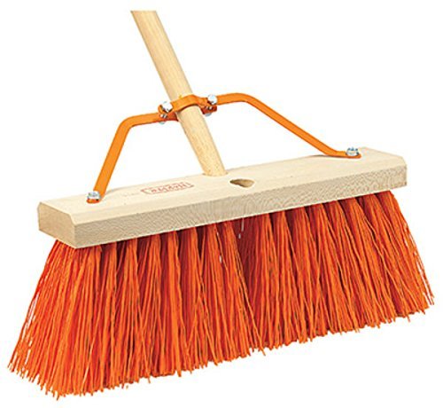 Cequent Consumer Products 9816A Stiff Street Broom, 16″