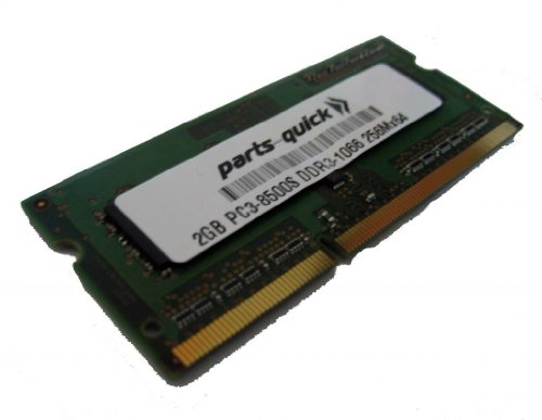 2GB DDR3 Memory Upgrade for Acer Aspire One D270-1824, AOD270-1824 PC3-8500 204 pin 1066MHz Netbook SODIMM RAM (PARTS-QUICK Brand)