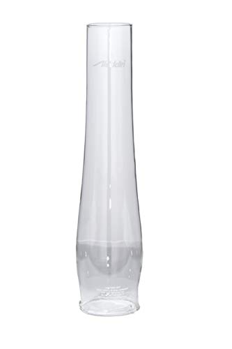 B&P Lamp 2 5/8 Inch by 12 3/4 Inch Clear Glass Lamp Chimney Designed to Fit an Aladdin Lox-on Style Burner or Gallery