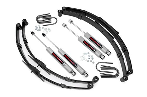 Rough Country 2.5″ Suspension Lift Kit for 1987-1995 Jeep Wrangler YJ – 615.20