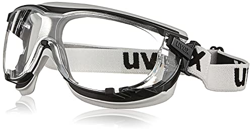 Uvex by Honeywell S1650DF Carbon Vision Safety Eyewear, Black/Grey