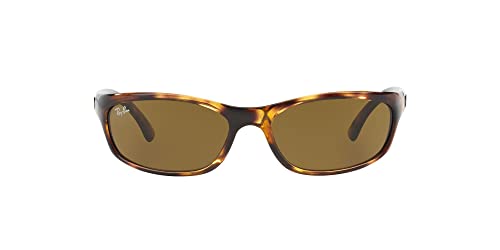 Ray-Ban Men’s RB4115 Square Sunglasses, Havana, 57mm