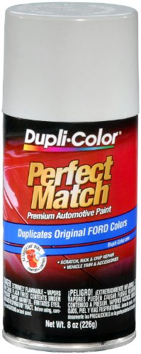 Dupli-Color (EBFM02297-6 PK Oxford White Ford Exact-Match Automotive Paint – 8 oz. Aerosol, (Case of 6)