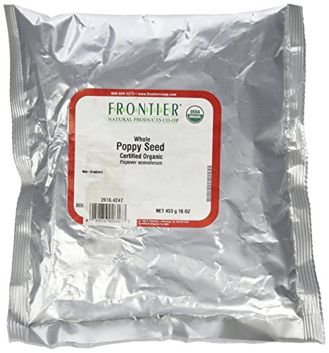 FRONTIER Organic Whole Poppy Seed