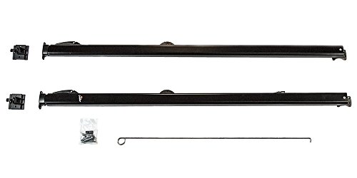 Carefree 961601 Fiesta Black with Matching Black Casting Universal Manual RV Awning Arms Set (68″-81″ floorline to awning rail),4