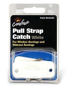 Carefree 901044W Window Awning Pull Strap Catch White 2 pack