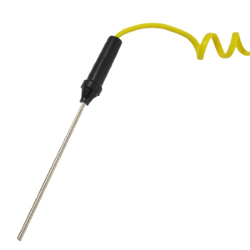 uxcell Probe K Type 0-500C Temperature Range Coiled Thermocouple, 80 mm x 3 mm