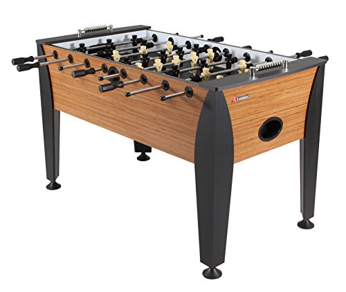Atomic Pro Force 56″ Foosball Table with Internal Ball Return and Ball Entry, Leg Levelers, and Heavy-Duty Legs
