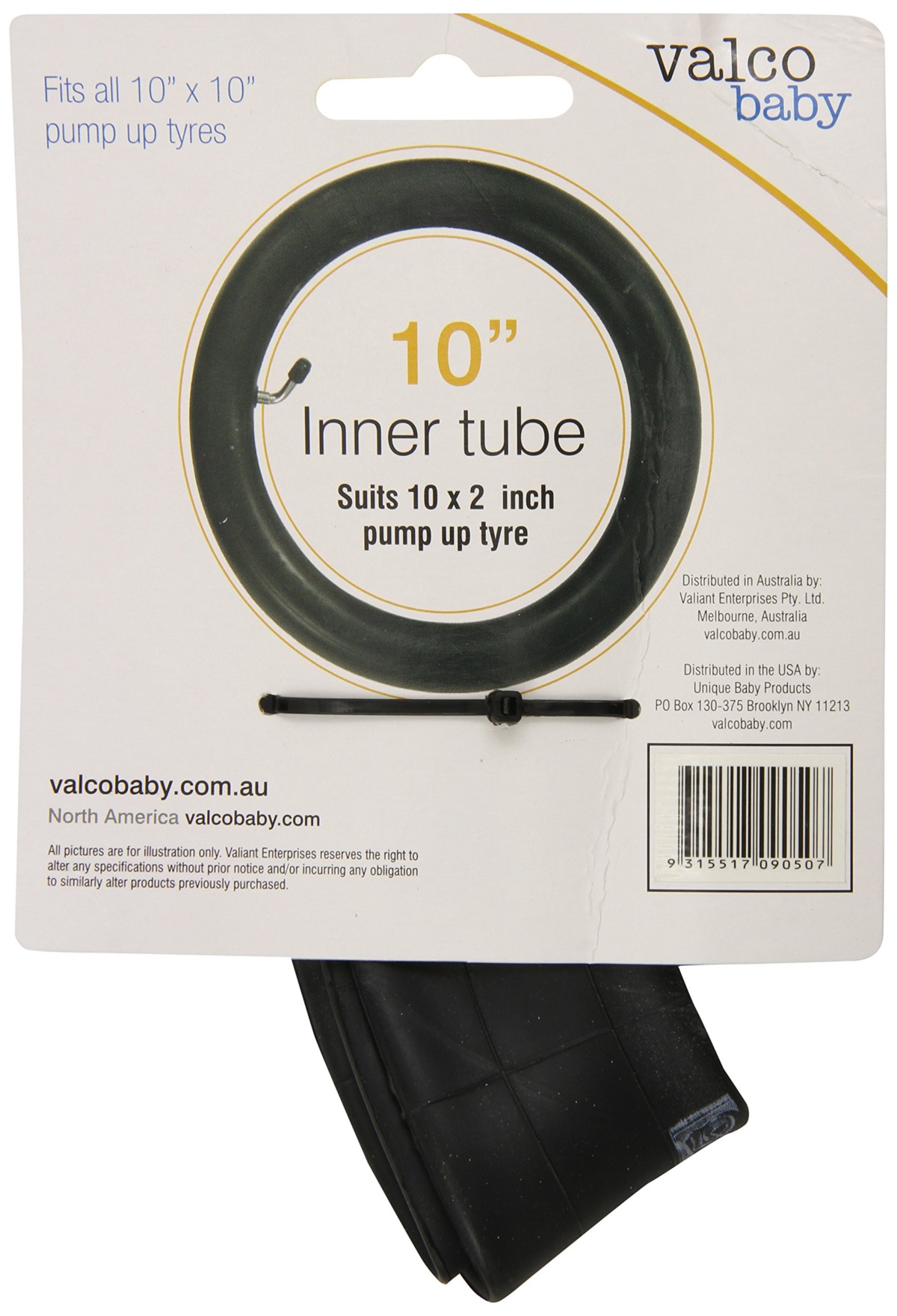 Valco Baby Universal Inner Tube for Stroller Tires, 10″ | The Storepaperoomates Retail Market - Fast Affordable Shopping