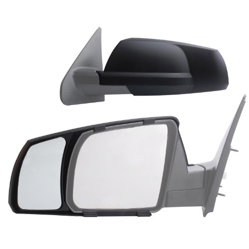 Fit System 81300 Snap-on Black Towing Mirror for Toyota Tundra/Sequoia – Pair