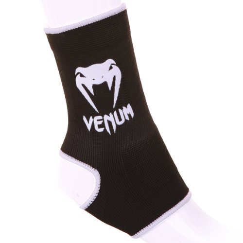 Venum Muay Thai/Kick Boxing Ankle Support Guard, Black
