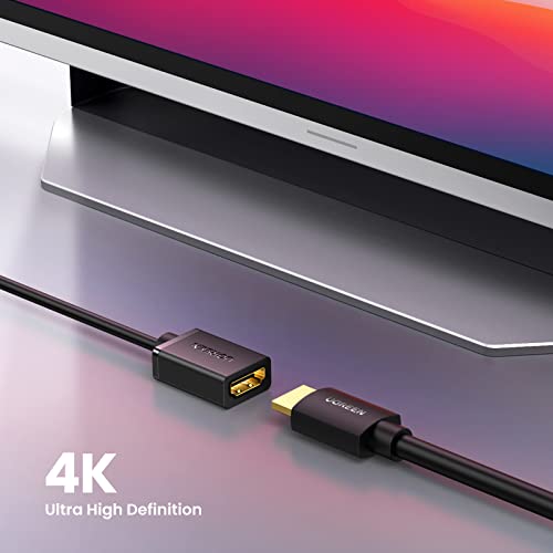 UGREEN 4K Micro HDMI to HDMI Adapter Male to Female Cable HDMI 2.0 4K@60Hz HDR 3D Dolby 18Gbps High Speed Compatible with GoPro Hero 7 6 Raspberry Pi 4 Sony A6000 Camera Retroid Pocket 2+ | The Storepaperoomates Retail Market - Fast Affordable Shopping