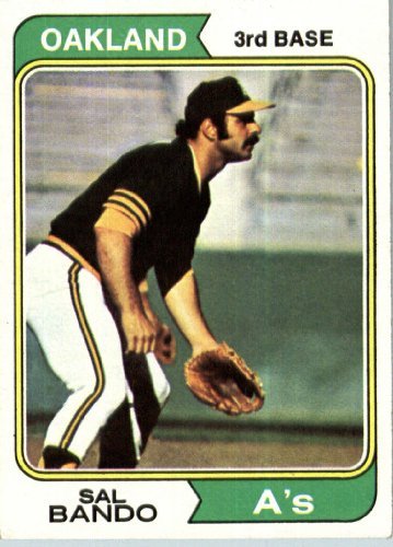 1974 Topps Baseball Card #103 Sal Bando