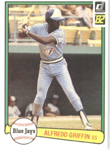 1982 Donruss Baseball Card #101 Alfredo Griffin
