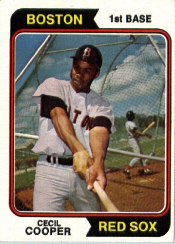 1974 Topps Baseball Card #523 Cecil Cooper