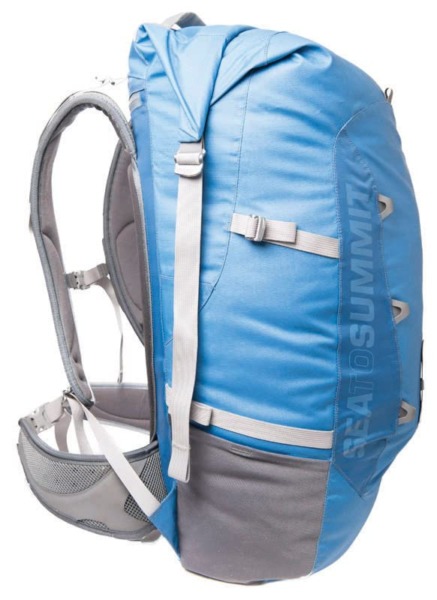 Sea to Summit Flow Drypack 35-Liter Daypack for Skiing and Hiking, Royal Blue