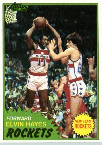 1981 Topps Basketball Card (1981-82) #42 Elvin Hayes