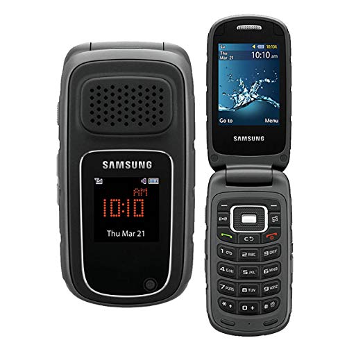 Samsung Rugby 3 A997 GSM Unlocked Rugged Flip Phone – Dark Gray