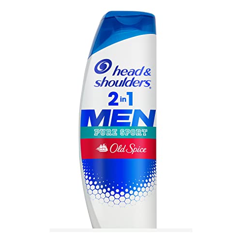 Head & Shoulders Old Spice Pure Sport Dandruff 2 in 1 Shampoo and Conditioner, 12.8 Fl Oz
