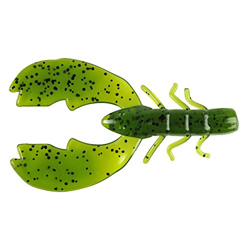 Berkley unisex-adult PowerBait Chigger Craw Watermelon ,4″ (9 Count)