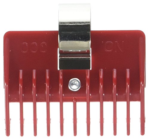 Universal Clipper Red Comb Attachment 1/32″ No #000 Speed O Guide Barber Salon