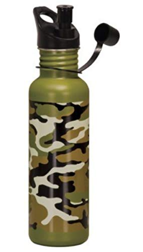 Stainless Steel Water Bottle – 25oz (Camouflage) by Rock Ridge