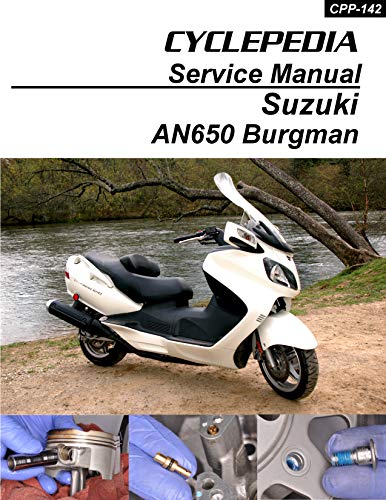 2003-2012 Suzuki AN650 Burgman (Skywave 650) Service Manual