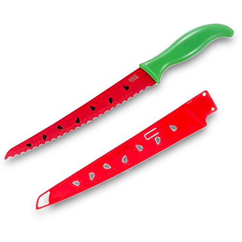 Good Cook Watermelon Knife, Stainless Steel — Deluxe Watermelon Cutter Slicer with Sheath (Kitchen Decor, Party Supplies)
