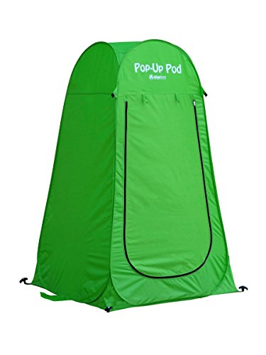 GigaTent Pop Up Pod Changing Room Privacy Tent – Instant Portable Outdoor Shower Tent, Camp Toilet, Rain Shelter for Camping & Beach – Lightweight & Sturdy, Easy Set Up, Foldable – with Carry Bag