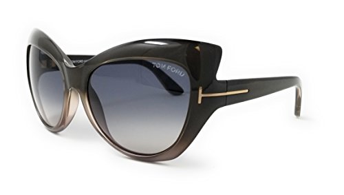 Tom Ford Womens FT0284 Grey/Grey Sunglasses 59mm