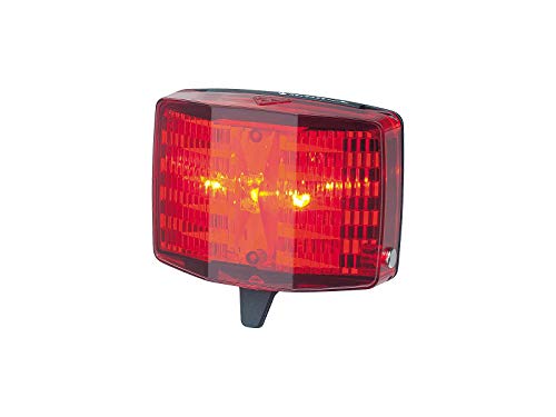 Topeak RedLite Aura Bike Tail Light, red, 5.5 x 4 x 2.2 cm / 2.2” x 1.6” x 0.9” (Light)