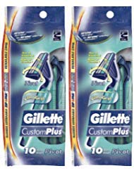 Gillette Mens Sensor 2 Plus Disposable 10 Count (2 Pack)
