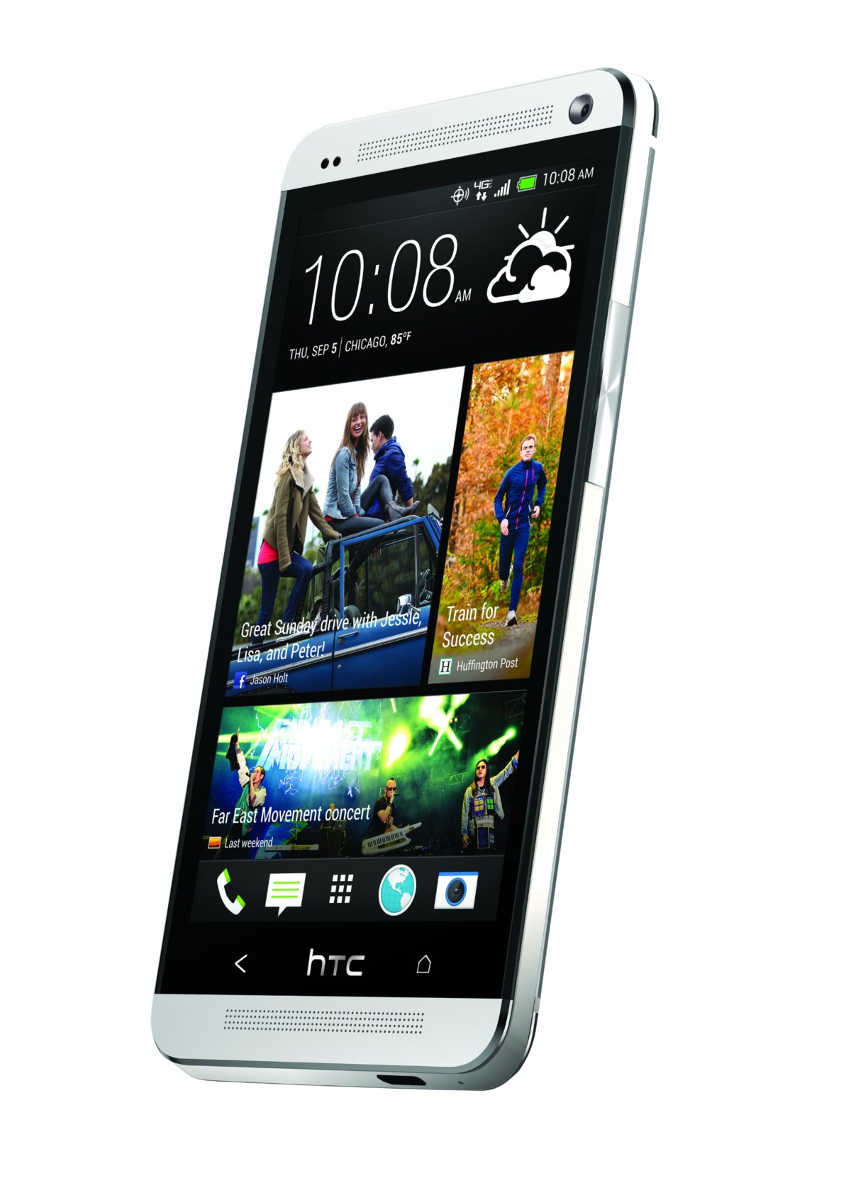 HTC One M7, Silver 32GB (Verizon Wireless) | The Storepaperoomates Retail Market - Fast Affordable Shopping