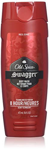 Old Spice Body Wash Red Zone, Swagger, 16-Ounce Bottle, 6 Count (Pack of 1)