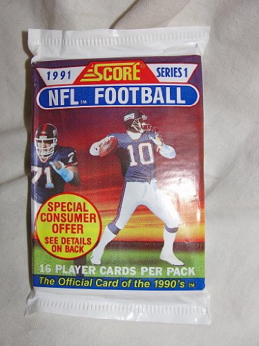 1991 Score Series I NFL Football Trading Card Pack