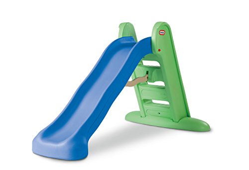 Little Tikes Easy Store Large Slide , Blue/Green
