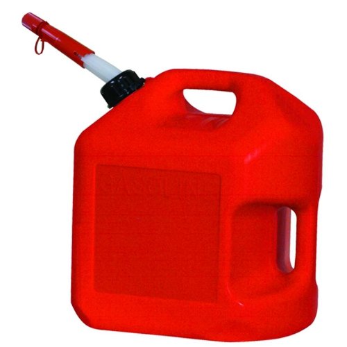 Midwest Can 5600-4PK Gas Can – 5 Gallon Capacity, (Pack of 4)