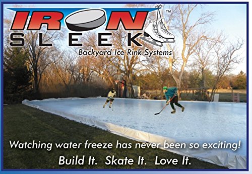Iron Sleek Skating Rink Kit Size: 20′ x 20′