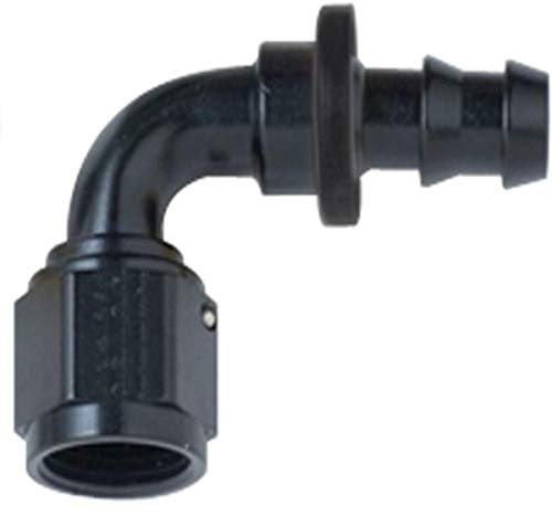 Fragola FRG209016-BL Black Size (-16) 90° Push Lock Hose Fitting